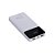 Power Bank Carregador Portátil, Display Indicador, 10200mAh 22.5W, Turbo, Branco, PB102WH, ELG - Imagem 1