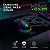 Mousepad Gamer Merak Speed, Tamanho Médio 40x30cm, Borda Costurada, Base Antiderrapante, Preto, MPMM, ELG - Imagem 2
