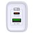 Carregador de Parede USB GaN, 2 Portas, Tipo-C Power Delivery + USB-A Quick Charge 3.0, 30W, Branco, W35GAN, ELG - Imagem 12