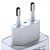 Carregador de Parede USB GaN, 2 Portas, Tipo-C Power Delivery + USB-A Quick Charge 3.0, 30W, Branco, W35GAN, ELG - Imagem 7