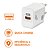 Carregador de Parede USB Universal, 1 Porta USB-A Quick Charge 3.0 18W, Carga Rápida, Branco, WC1S-QC3, ELG - Imagem 5