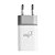 Carregador de Parede Universal, 2 Portas USB 2.1A + Tipo-C 2.1A, Carga Rápida, Branco, W124C, ELG - Imagem 3