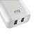 Carregador de Parede USB Universal, 2 Portas USB 2.4A, Carga Rápida, Proteção Inteligente, Branco, WC124E, ELG - Imagem 3