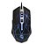 Combo Gamer Viper 2 em 1, Teclado Membrana 107 Teclas ABNT2 Iluminado, Mouse 3200DPI LED 7 Cores, CGVR21, ELG - Imagem 3