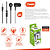 Fone de Ouvido, Conector P2 3,5mm, Microfone Embutido, Graves Reforçados, Cabo Flat 1,2 metros, Preto, EP01, ELG - Imagem 4