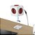 Filtro de Linha PowerCube, 5 Tomadas 10A, Cabo 1,5 metros, Bivolt, Branco/Vermelho, PWC-X5, ELG - Imagem 6