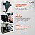 Suporte Veicular com Carregador Wireless 10W ELG Automático para Celular 4.5” a 7” Giratório 360º CH360WA - Imagem 3