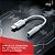 Adaptador de Áudio P3 para Lightning ELG 8,5cm, Branco - Compatível com iPhone para Fones e Headsets - Imagem 5