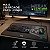 Mousepad Gamer Merak Speed, Tamanho Wide 60x40cm, Borda Costurada, Base Antiderrapante, Preto, MPMW, ELG - Imagem 2