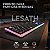 Teclado Gamer em Membrana Lesath, ABNT 107 Teclas, Anti-Ghosting, RGB, USB, Branco/Preto, TGLH, ELG - Imagem 2