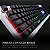 Teclado Gamer em Membrana Lesath, ABNT 107 Teclas, Anti-Ghosting, RGB, USB, Branco/Preto, TGLH, ELG - Imagem 4