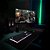 Teclado Gamer em Membrana Lesath, ABNT 107 Teclas, Anti-Ghosting, RGB, USB, Branco/Preto, TGLH, ELG - Imagem 2