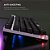 Teclado Gamer em Membrana Lesath, ABNT 107 Teclas, Anti-Ghosting, RGB, USB, Branco/Preto, TGLH, ELG - Imagem 5