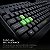 Teclado Gamer Hadar em Membrana, 107 Teclas ABNT2, Anti-Ghosting, Teclas Multimídia, Pincel de Limpeza, Preto, TGHD, ELG - Imagem 4