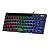 Teclado Gamer Centauri Mini, 67 Teclas Membrana, Iluminação RGB, Anti-Ghosting, ABNT2, Preto, TGCT, ELG - Imagem 1
