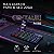 Teclado Gamer Centauri Mini, 67 Teclas Membrana, Iluminação RGB, Anti-Ghosting, ABNT2, Preto, TGCT, ELG - Imagem 2