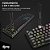 Teclado Mecânico Gamer Saiph, Hotswap, Switch Red, Anti-Ghosting, ABNT2, Rainbow, Preto, TGSP, ELG - Imagem 5