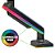 Suporte Gamer com RGB de Mesa, Para Monitor 17" a 35", Pistão a Gás, Suporte Até 9kg, Preto, ELG - Imagem 3