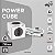 Filtro de Linha PowerCube, 4 Tomadas 10A + 2 USB 2.4A, Cabo 3 metros, Bivolt, Preto/Branco, PWC-X4U/3M, ELG - Imagem 2
