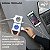 Filtro de Linha PowerCube, 4 Tomadas 10A + 2 USB 2.4A, Cabo 3 metros, Bivolt, Preto/Branco, PWC-X4U/3M, ELG - Imagem 5
