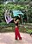 1 Par Swing Flag Triplo Asa De Fada Malabares E Circo - Imagem 7