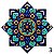 Dapo Star Malabares - Blue and Yellow - Imagem 4