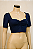 Blusinha Feminina Cropped Azul-Marinho - Imagem 1