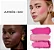 Trio de blushes Cheek Thrills Multi-Finish MORPHE Apres-Ski Cool Pink - Imagem 3