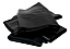 Saco de Lixo Preto PIA / BANHEIRO 35cm x 45cm 50 Unidades - Imagem 1