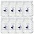 Kit 8 Potes de Vidro para Leite Materno Super Mamãe 200ml com Graduação - Imagem 1