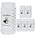 Kit 6 Potes de Vidro para Leite Materno Super Mamãe 300ml com Graduação - Imagem 5