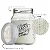 Pote de Vidro para Leite Materno Decorado 200ml - Super Mamãe - Imagem 5