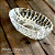 Petisqueira Oval em vidro translúcido trabalhado com design retrô - Imagem 3