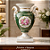 Jarra Ânfora Antiga Decorativa Verde Estilo Império em Porcelana Portuguesa Vista Alegre - Imagem 2