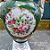 Jarra Ânfora Antiga Decorativa Verde Estilo Império em Porcelana Portuguesa Vista Alegre - Imagem 9