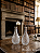 Garrafas Decorativas Torcidas Esculturais – Reflexos e Movimento em Vidro - Imagem 9
