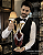 Jogo de Licor Veneziano em Cristal Rubi com Jarra e 6 Taças em Relevo Floral e Ouro - Imagem 5