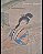 Duo de Gravuras Chinesas Tradicionais Guohua – Elegância Milenar Imperial e Poesia Visual (41x76cm) - Imagem 14