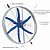 VENTILADOR INDUSTRIAL AG36' (1M) 6 PÁS AZUL MOTOR WEG 0.5CV TRIFÁSICO - Imagem 2