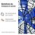 VENTILADOR INDUSTRIAL GG36' (1M) PRETO 6 PÁS AZUL MOTOR MERCOSUL 0.5CV MONOFASICO C/SUPORTE - Imagem 5