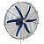 VENTILADOR INDUSTRIAL GG36' (1M) GALV. 6 PÁS AZUL MOTOR WEG 0.5CV MONOFASICO NR12 C/SUPORTE - Imagem 4