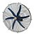 VENTILADOR INDUSTRIAL GG36' (1M) GALV. 6 PÁS AZUL MOTOR WEG 0.5CV TRIFÁSICO NR12 C/SUPORTE - Imagem 1