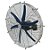 VENTILADOR INDUSTRIAL GG36' (1M) GALV. 6 PÁS AZUL MOTOR WEG 0.5CV TRIFÁSICO NR12 C/SUPORTE - Imagem 2