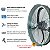 VENTILADOR AG36' (1M) GALV. 3 PÁS PRETAS MOTOR WEG 0.5CV TRIFASICO NR12 - Imagem 2