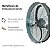 VENTILADOR AG36' (1M) GALV. 3 PÁS PRETAS MOTOR WEG 0.5CV TRIFASICO NR12 - Imagem 5