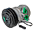 Compressor Ar Condicionado HHI SP10 Trator LS R60 / R65 / U60 - 12V Polia 121mm 1A - Imagem 1