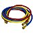 Manometrô Analógico 2 Vias R134a R22 R12 R404a + Mangueira 1,80m + Engates Alta e Baixa - Mastercool 66672-MR - Imagem 5