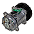 Compressor Ar Condicionado Caterpillar Serie D 8 Orelha Flex Canal Maior - Sanden - Imagem 3