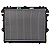 Radiador Toyota Hilux 2.7 Manual Gasolina 2009-2015 RMM1117TO - Magneti Marelli - Imagem 1