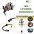 Kit Manutenção Completa para Roçadeiras e Motores 2T – Carburador 26cc/33cc + Mangueira de Combustível + Vela L7T - Imagem 3